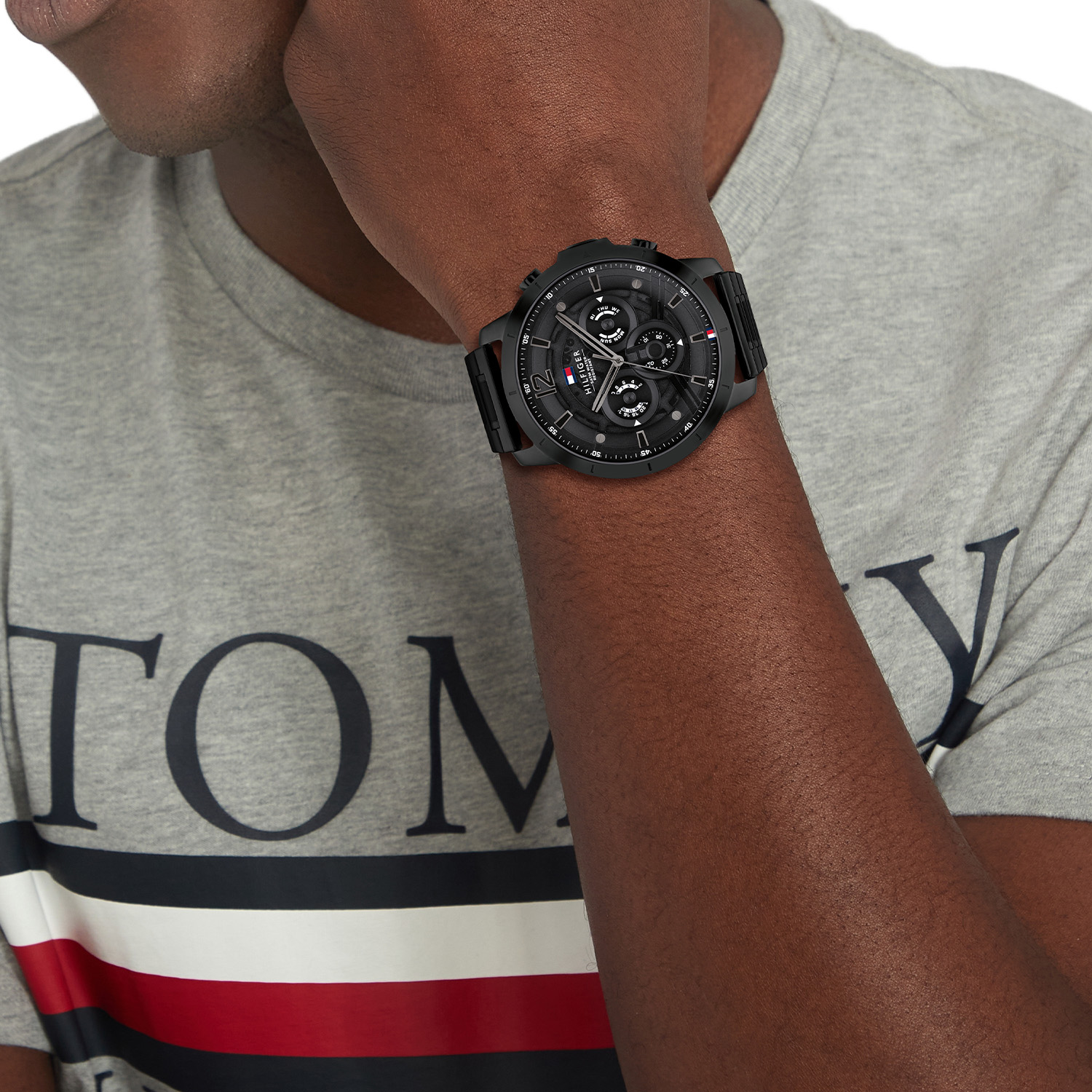 Luca heren zwart multi-date