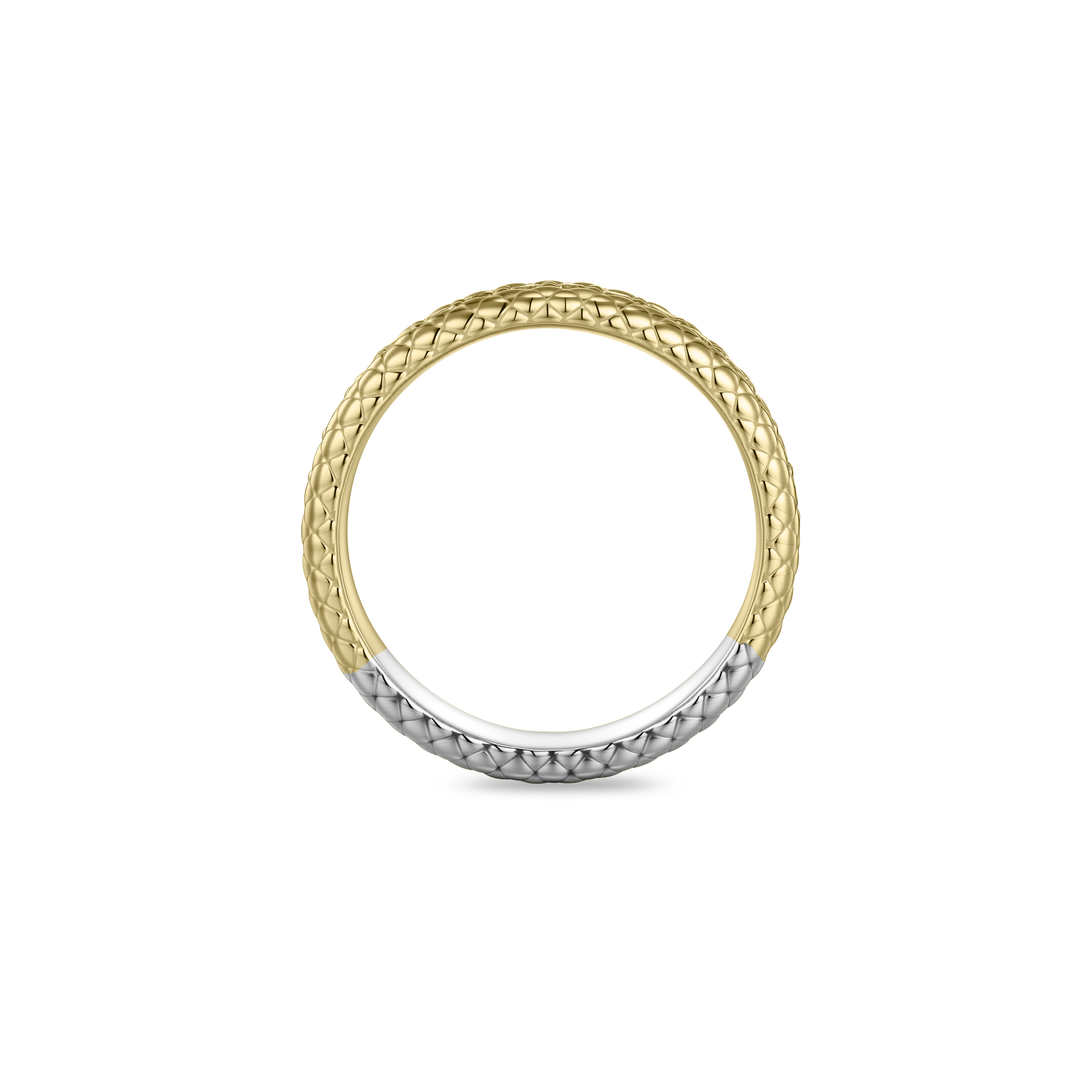 Ring gold plated met Zirkonia - R495Y