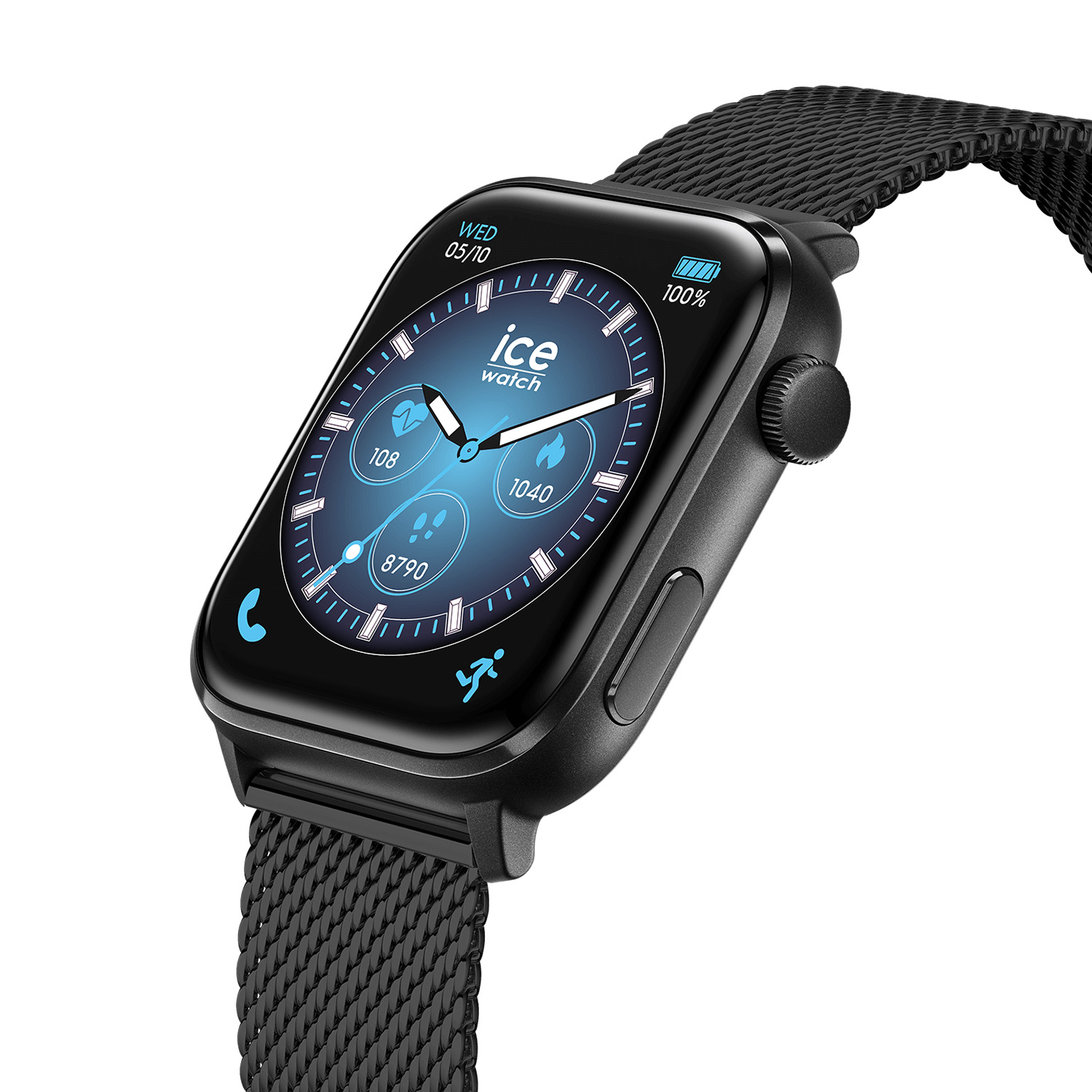 Smartwatch ICE Smart 3.0 Black Milanese GPS - 024300