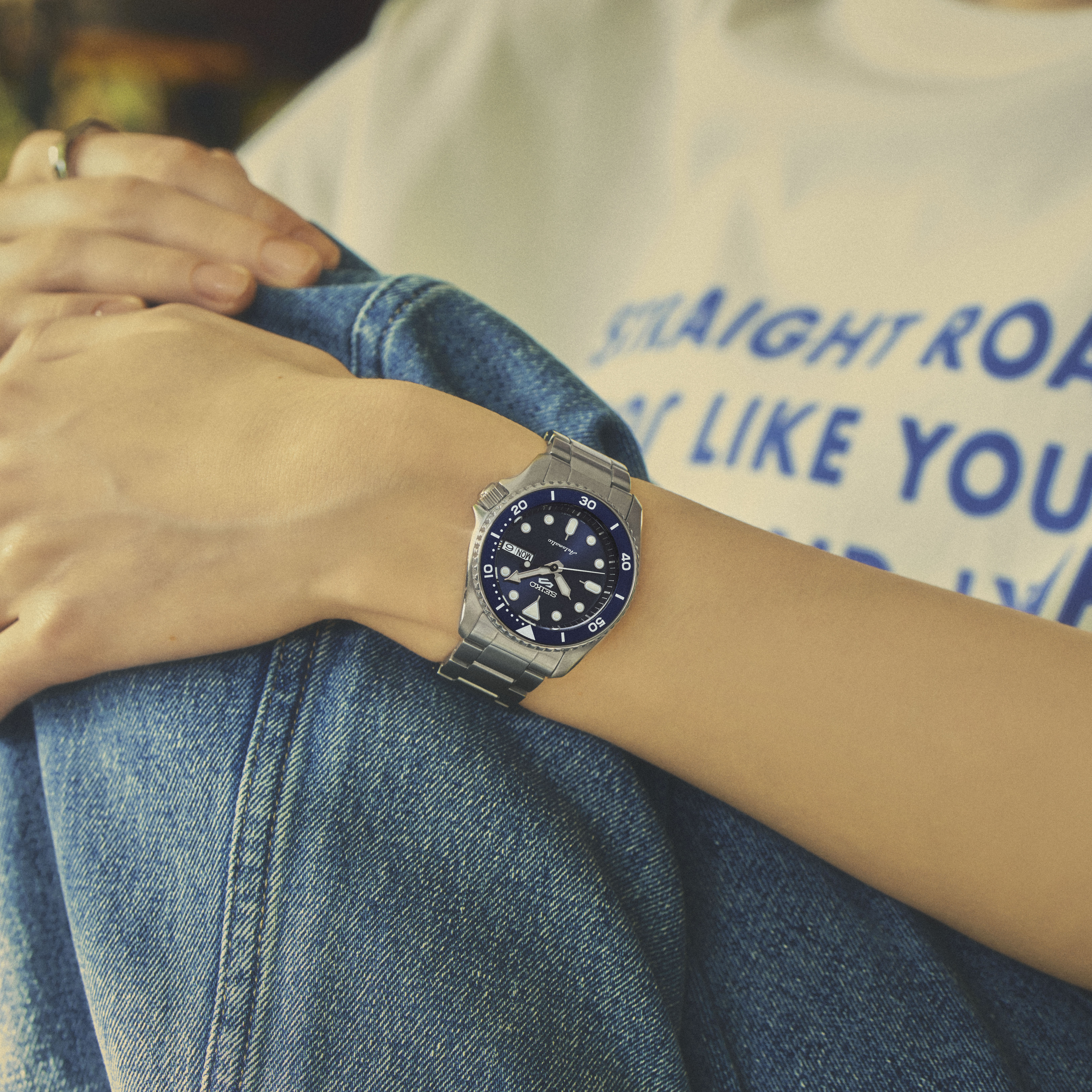 5 Sports Automatic Blue - SRPL77K1