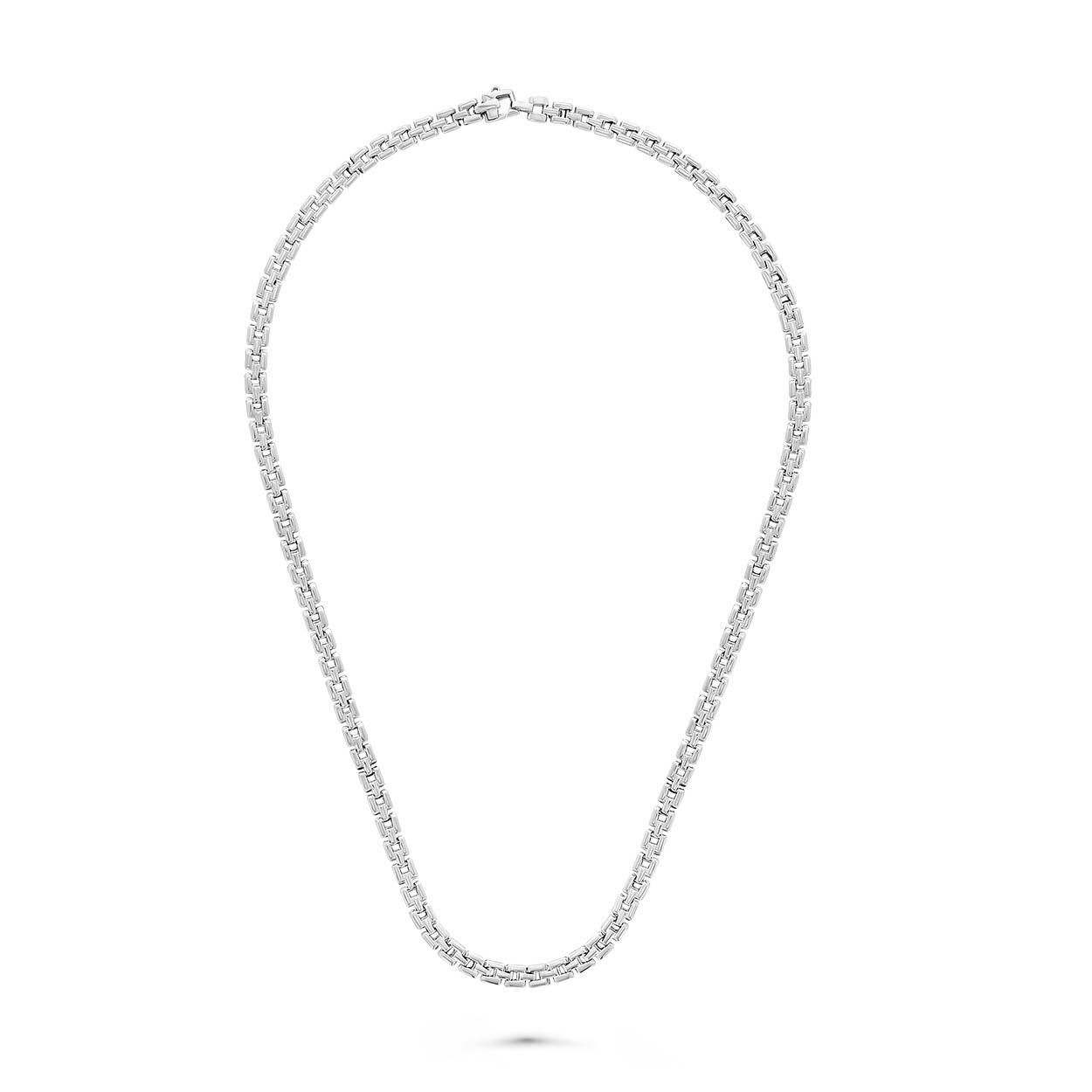 Sterling zilveren schakel collier 2196HK-0089