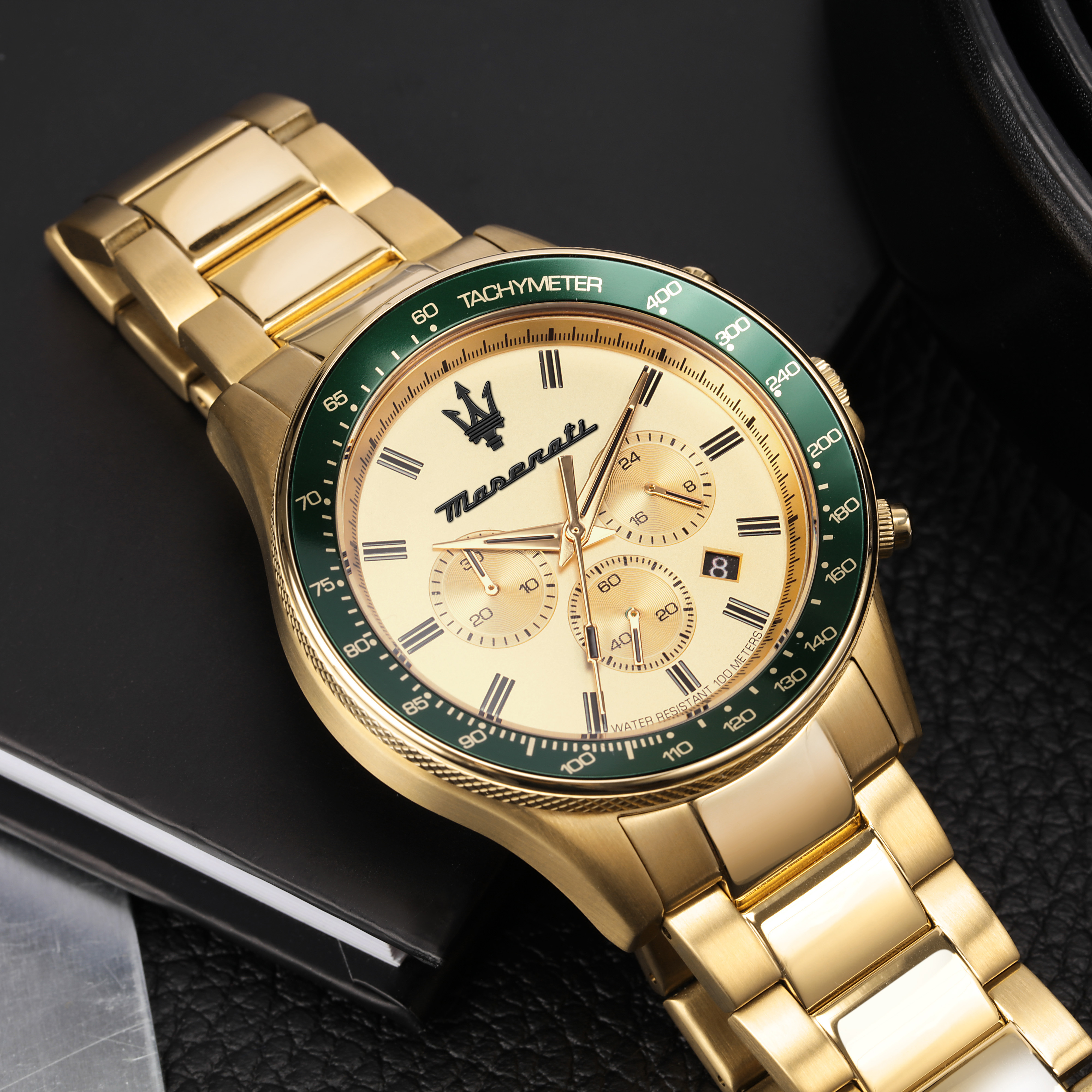 Herenhorloge Sfida Chronograph Gold - R8873640005