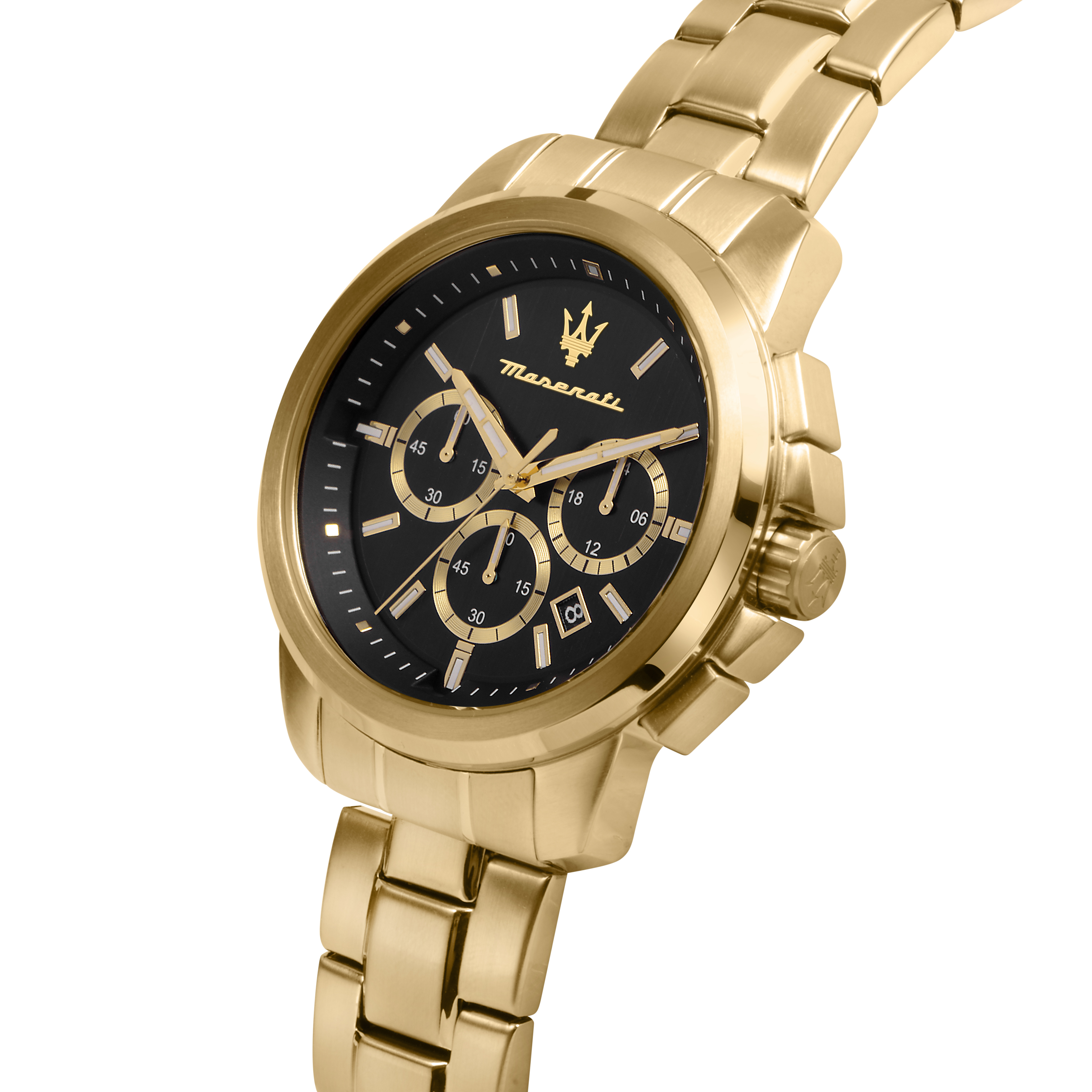 Herenhorloge Successo Chronograph Gold/Black - R8873621013