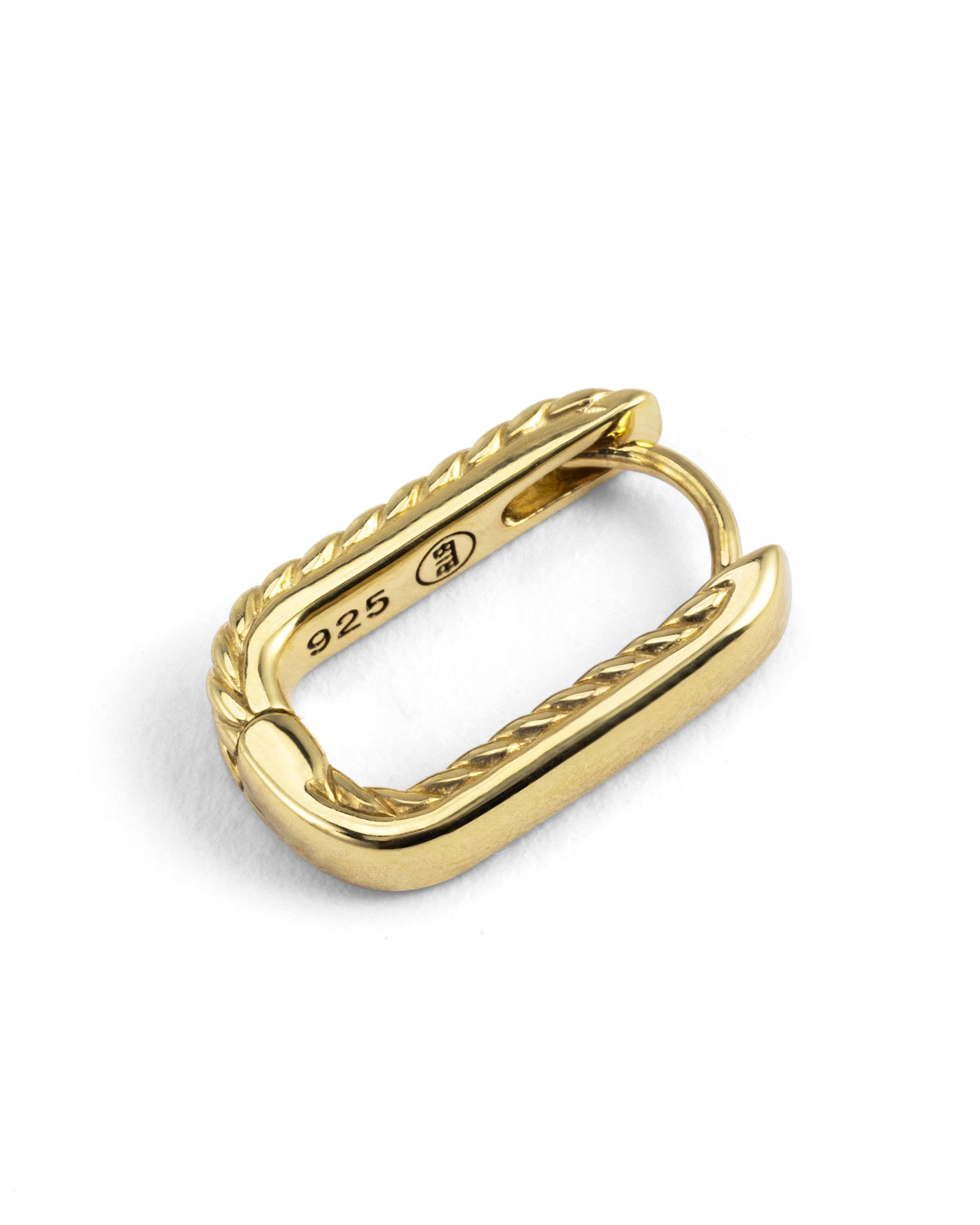 Oorring Barbara Reversible Gold Plated One Piece - 406GV ONE