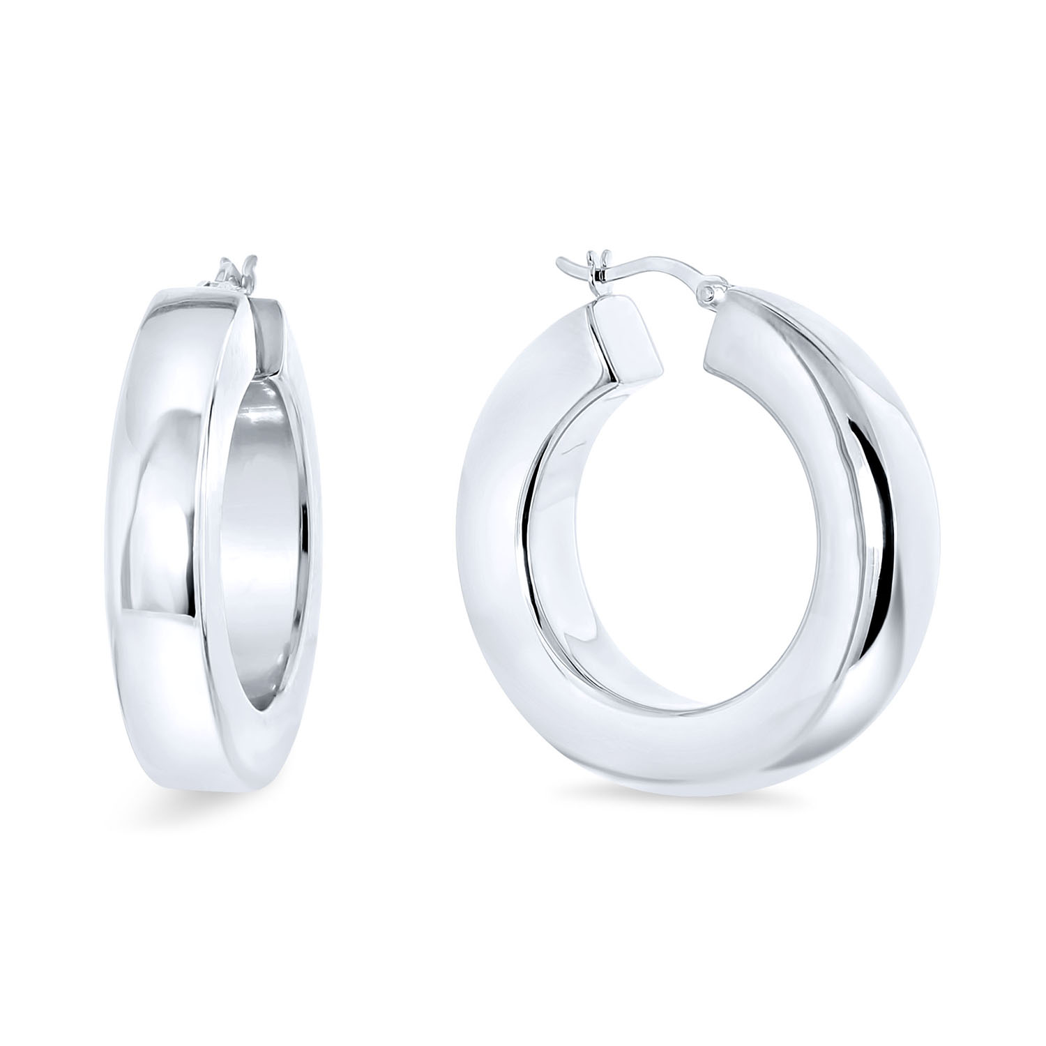 Sterling Zilveren oorringen 20mm 24-8683-0080