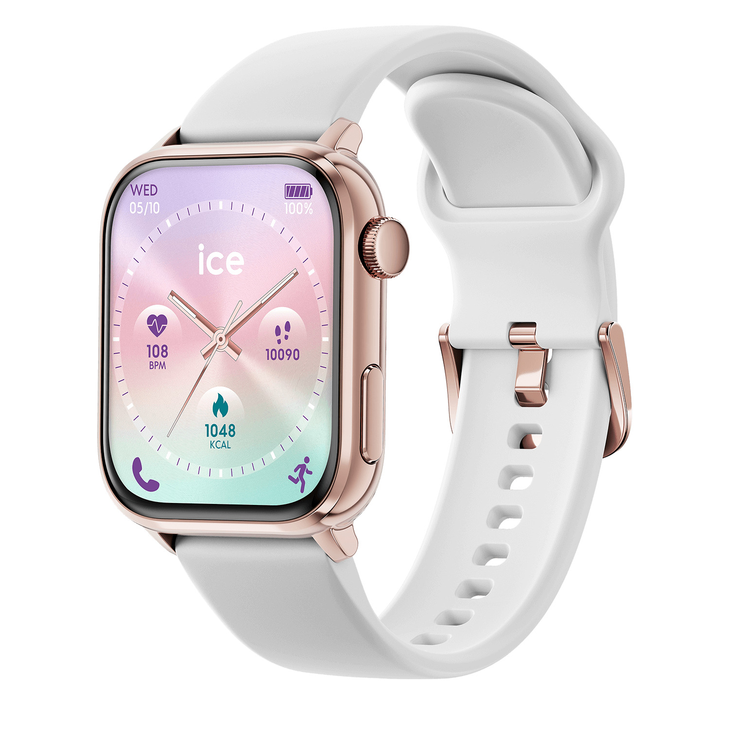 Smartwatch ICE Smart 3.0 Rose-Gold White GPS - 024302