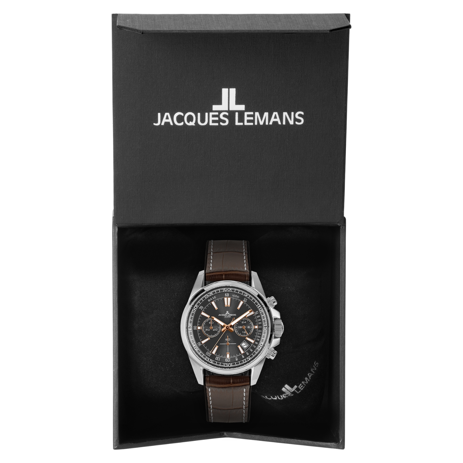 Herenhorloge Liverpool Chronograph Brown - 1-2117W