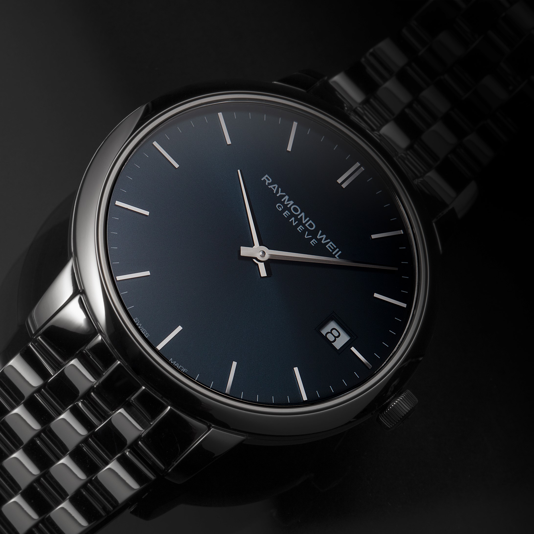 Herenhorloge Toccata Blauw - 5485-ST-50001