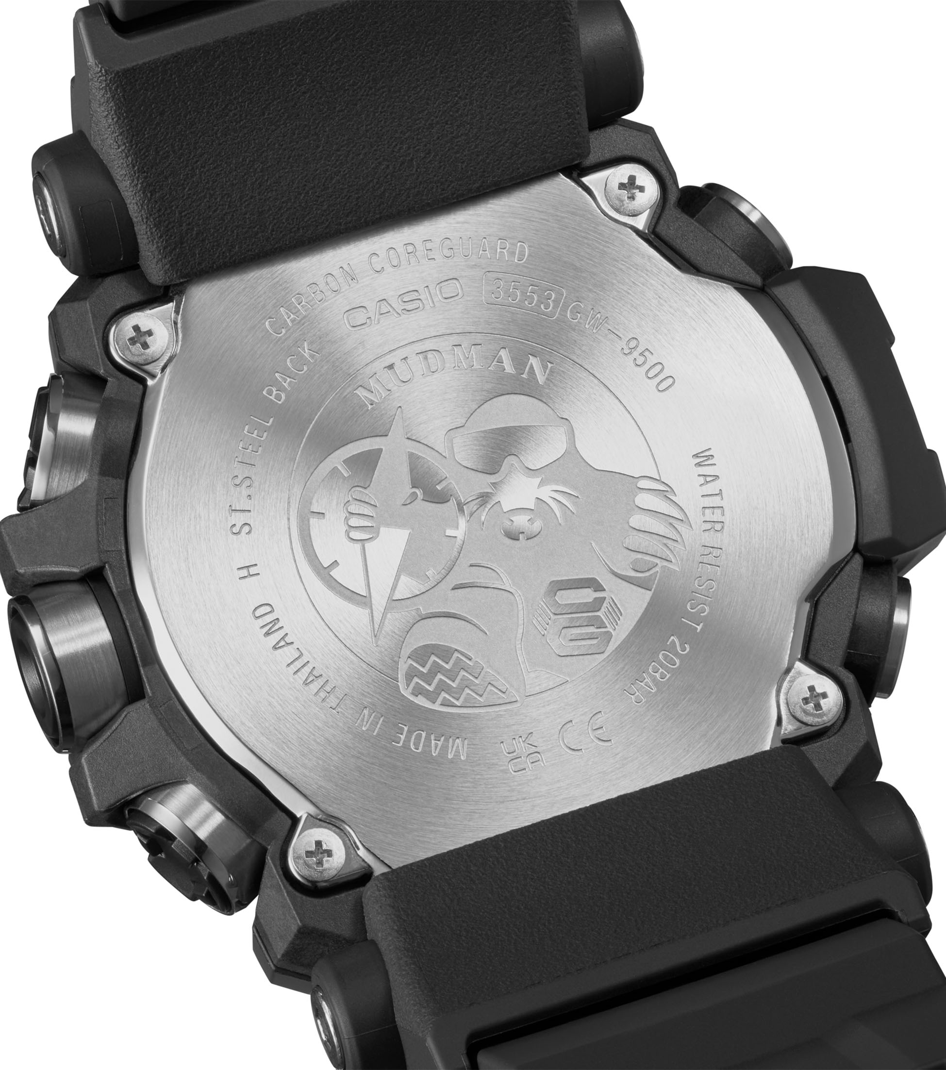 Herenhorloge Mudman Solar Quartz 52,7 mm GW-9500-1ER Herenhorloge Mudman Solar Quartz 52,7 mm GW-9500-1ER
