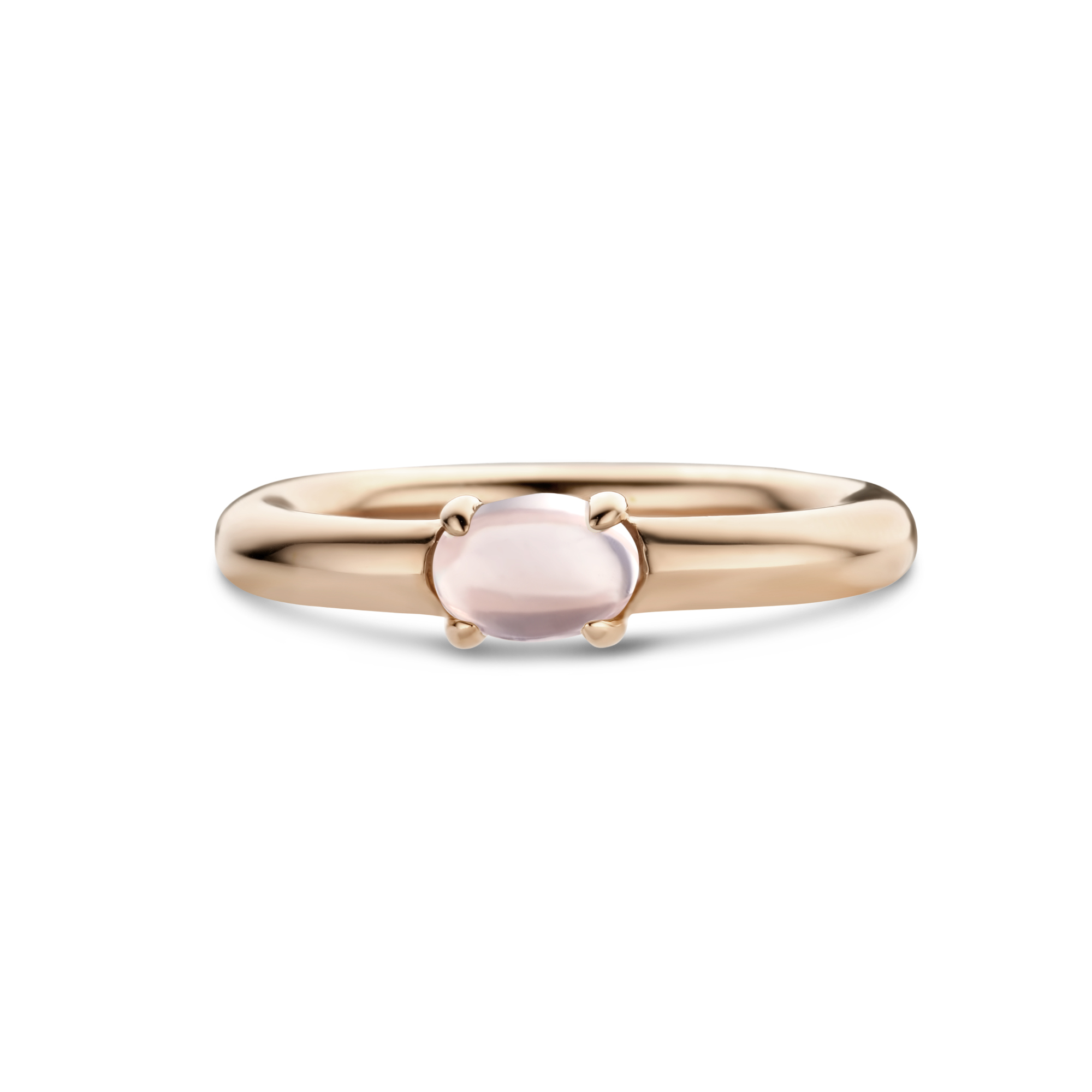 Rosé ring met rozenkwarts 01.357RQ.45