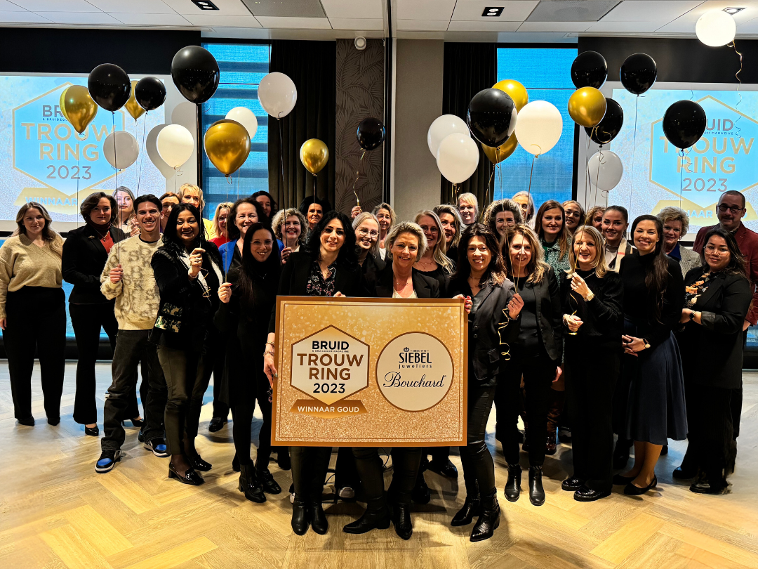 Winnaar trouwring van het jaar award 2023 | Bouchard By Siebel