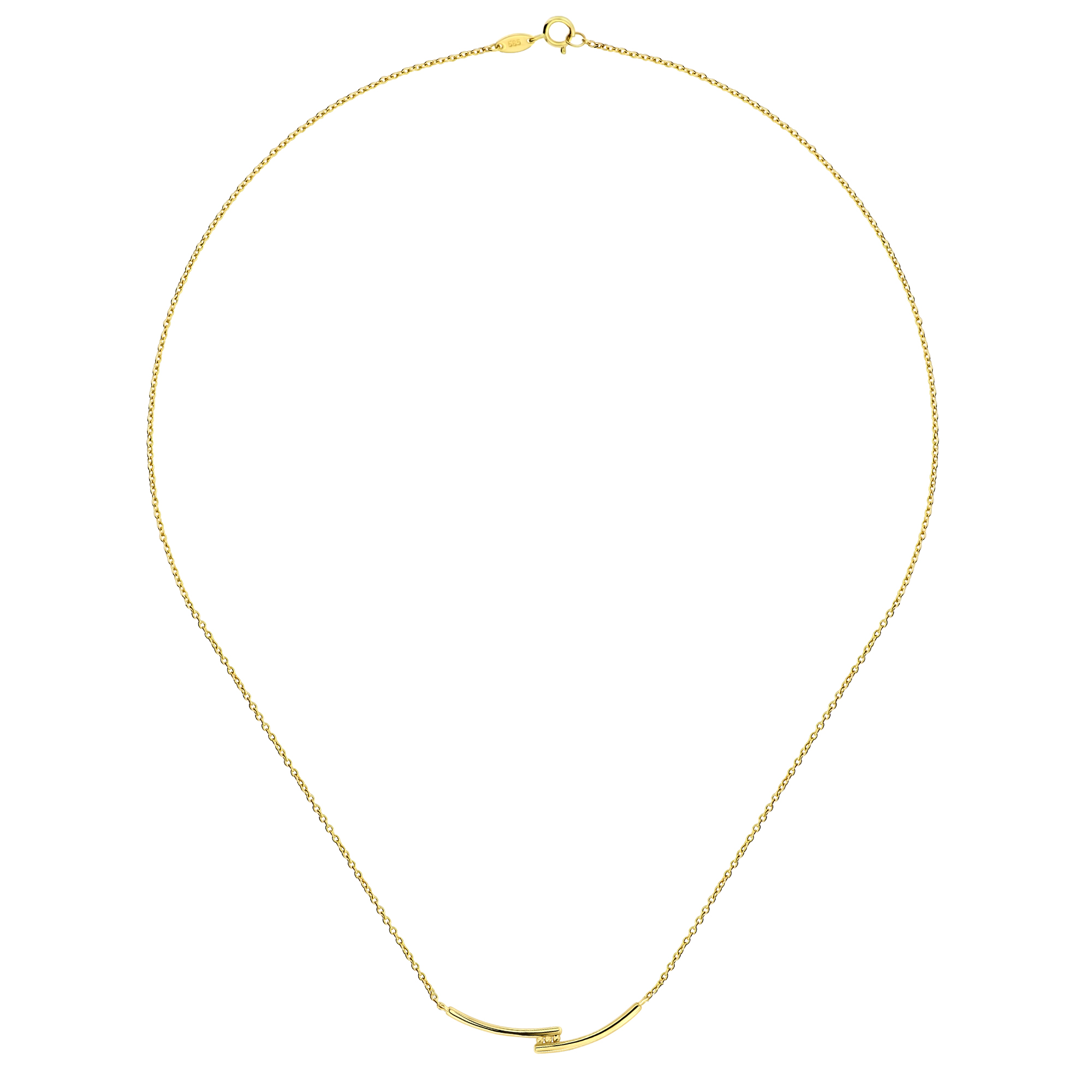 Gouden collier