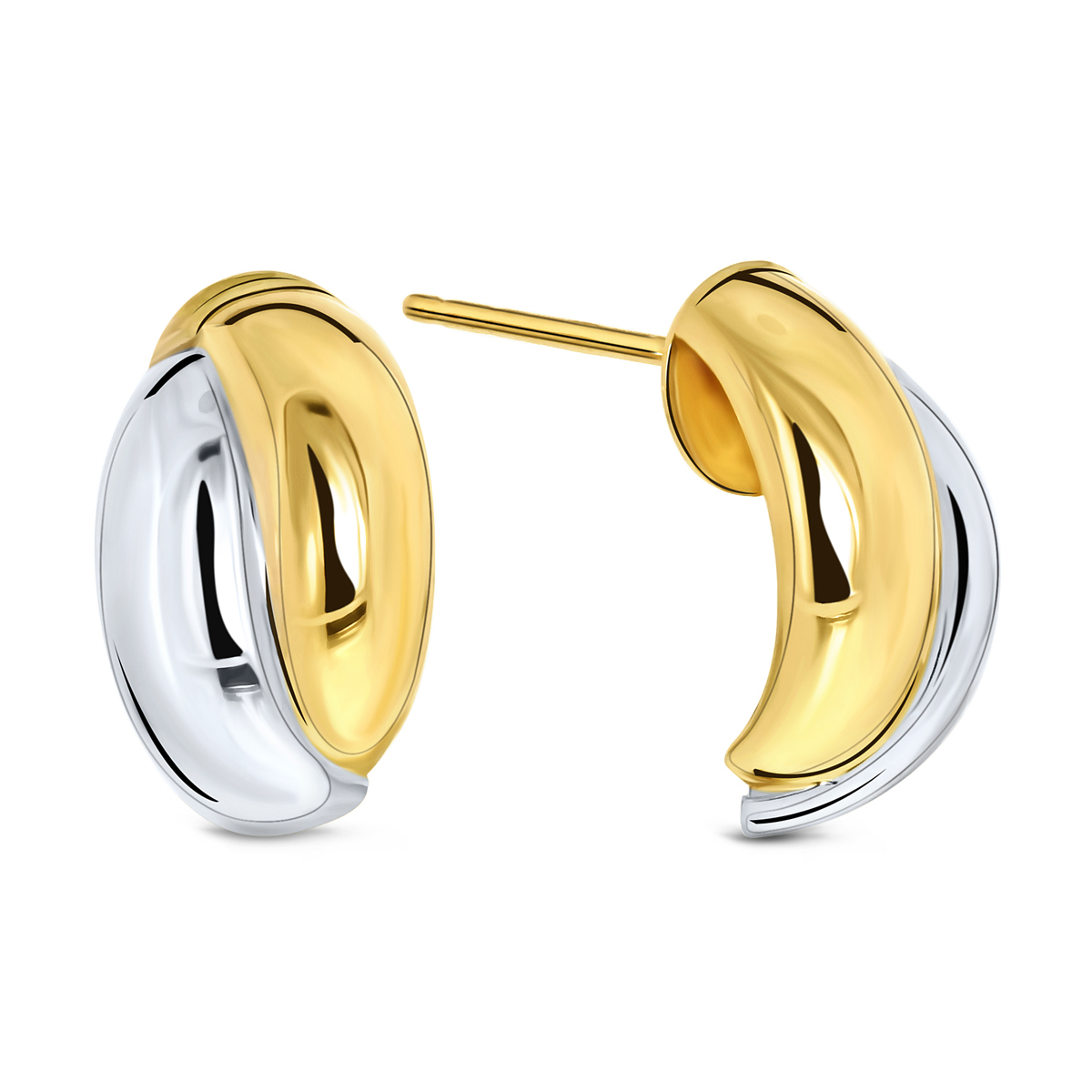 Bicolor oorsieraden VXXHE212745-M