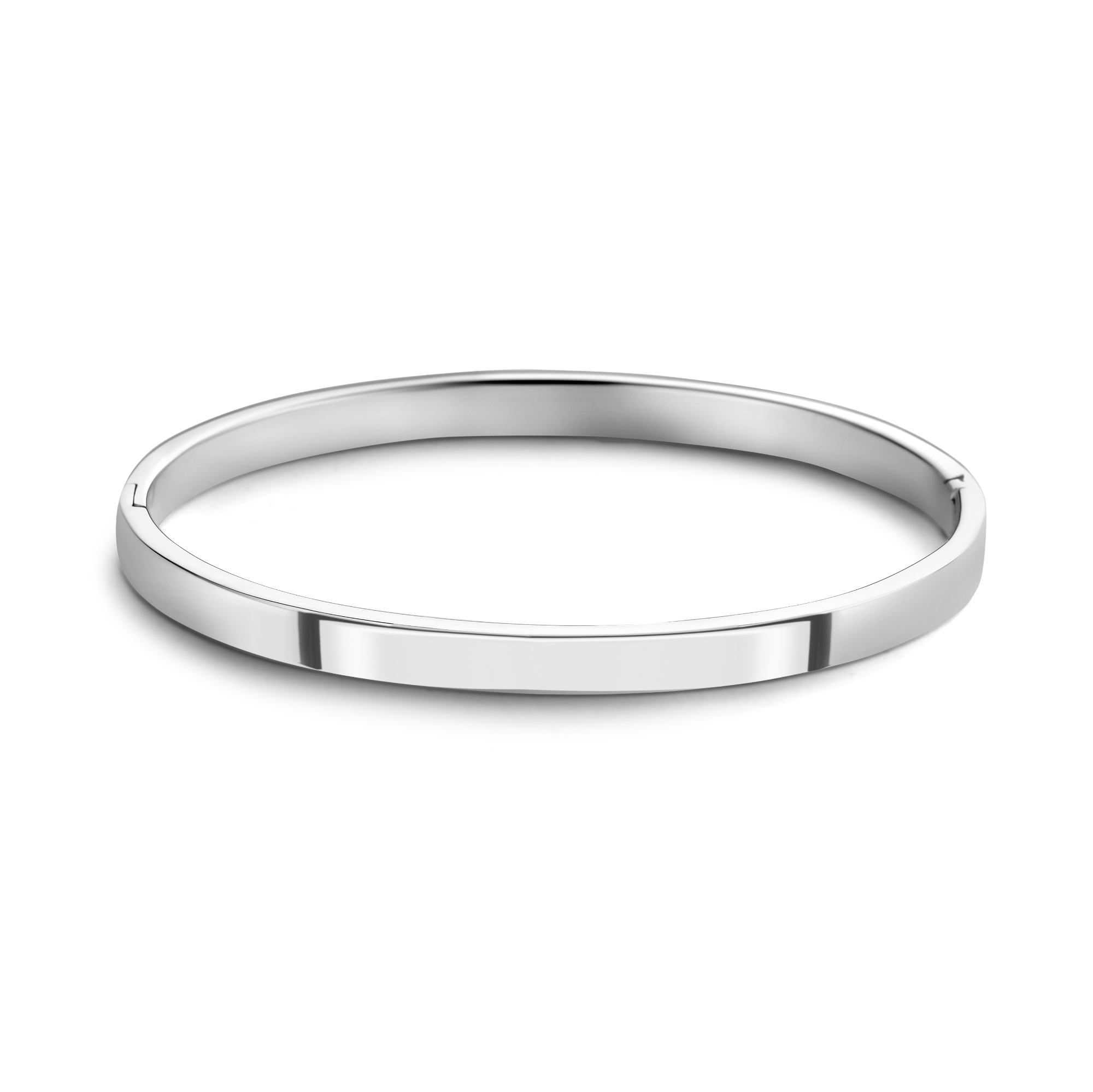 Sterling Zilveren massieve bangle 5mm 1041158-5MM