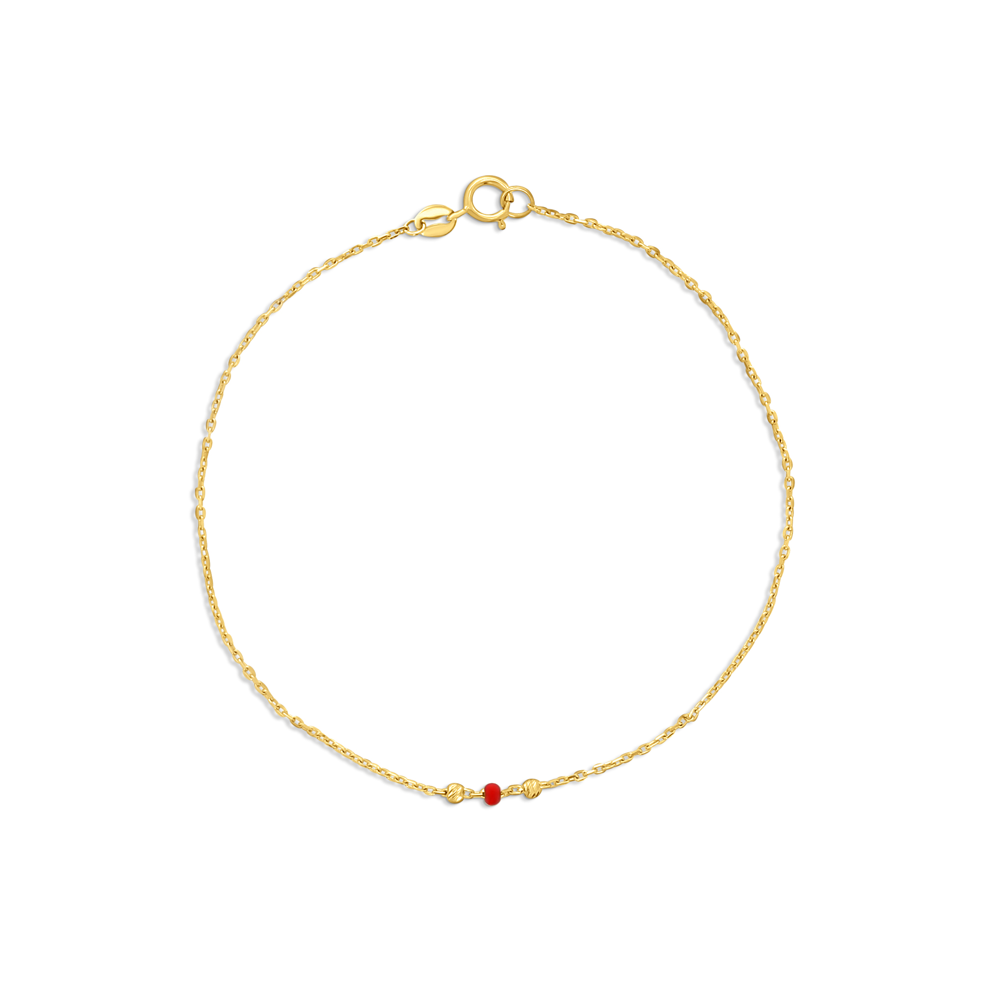 Geelgouden fantasiearmband emaille B122-X6FOR6B86599-DC-Y