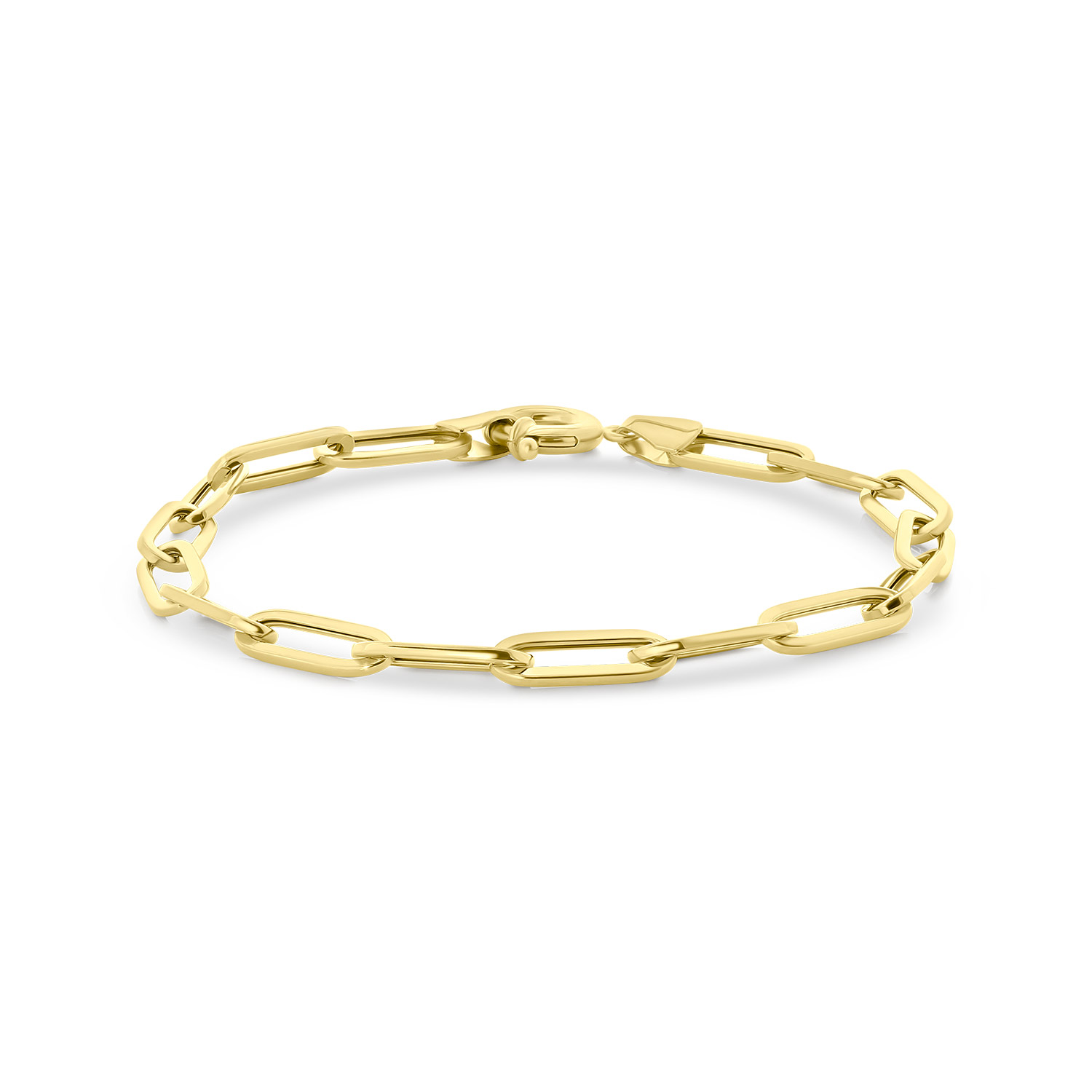 Geelgouden schakelarmband B515-25U25-HOB0151-Y