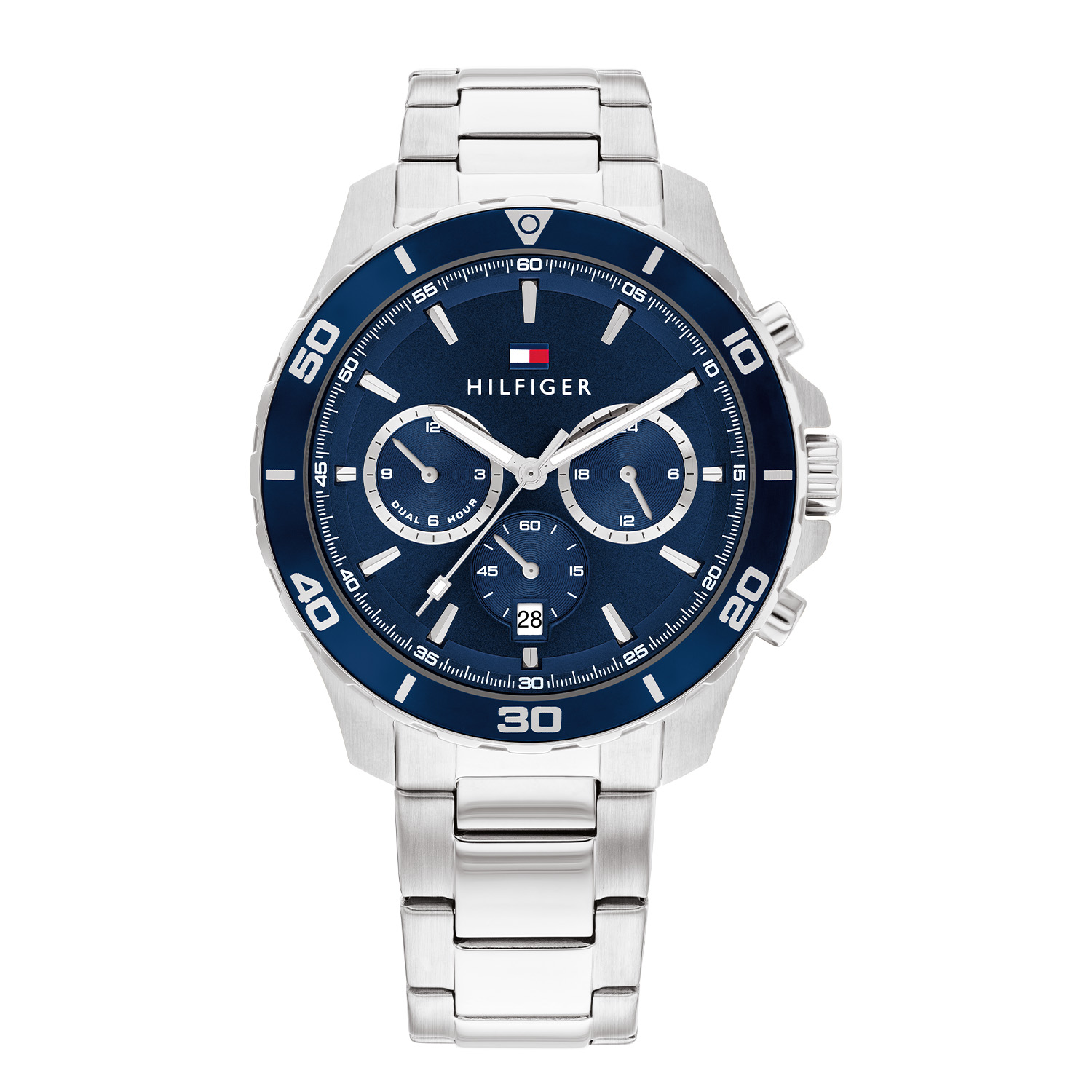 Herenhorloge Jordan Zilverkleurig / Blauw 43 mm TH1792094