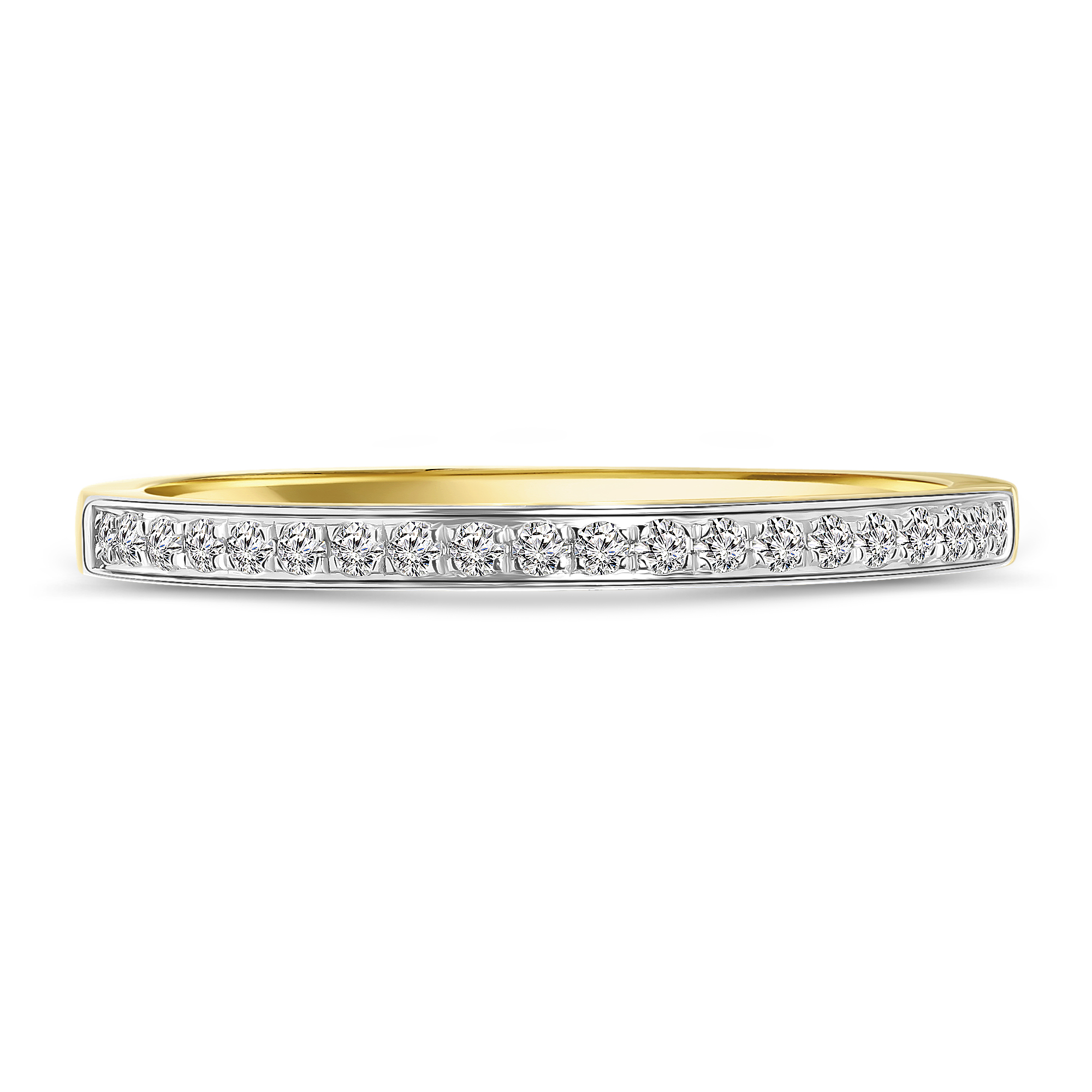 Geelgouden ring met diamant 62921R001