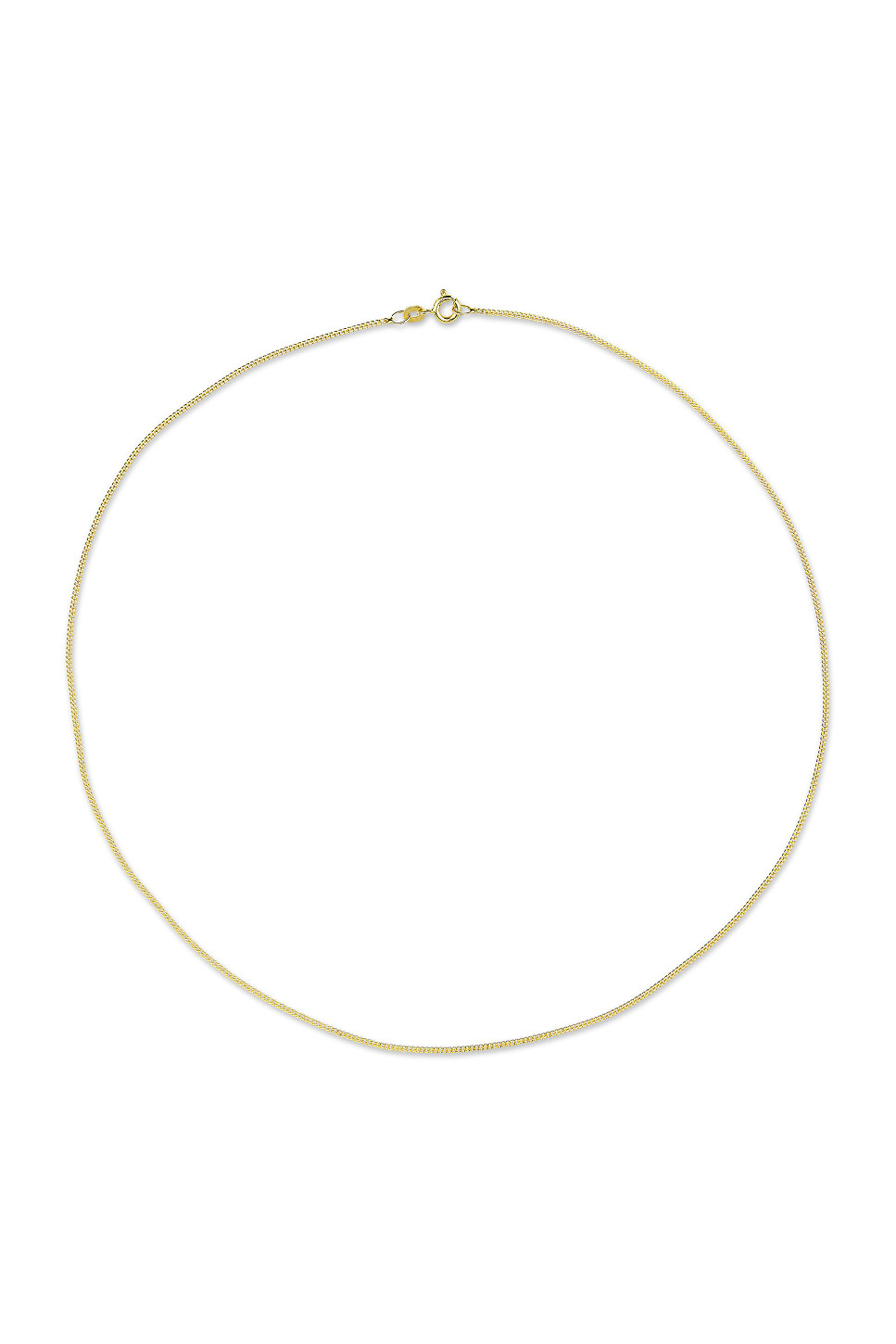 Geelgoud gourmet collier 45cm CURB-45-1.2W