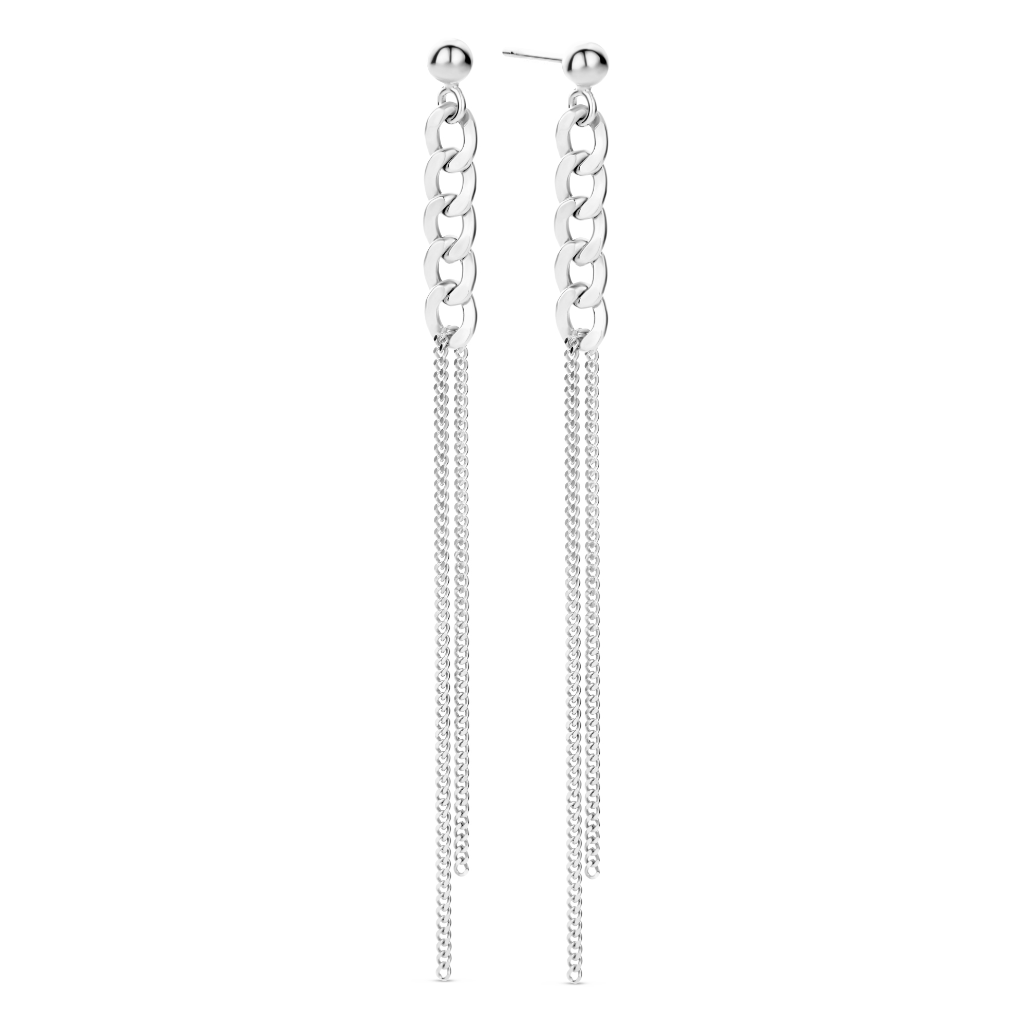 Sterling Zilveren oorbellen ES607-183/R