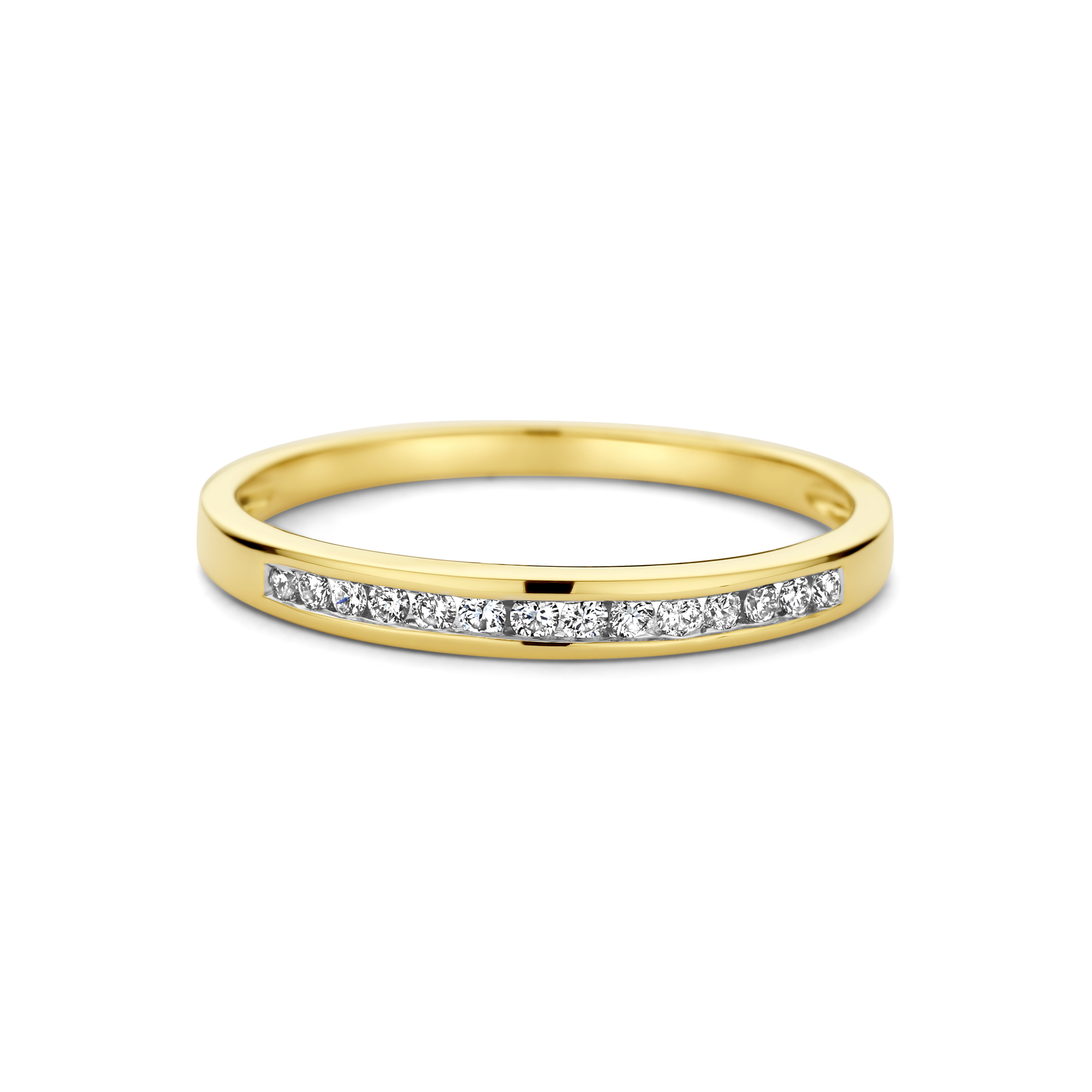 Geelgouden ring met diamant RP-04359-Y