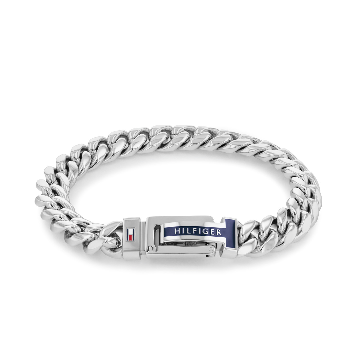 Schakelarmband van staal met logo TJ2790433