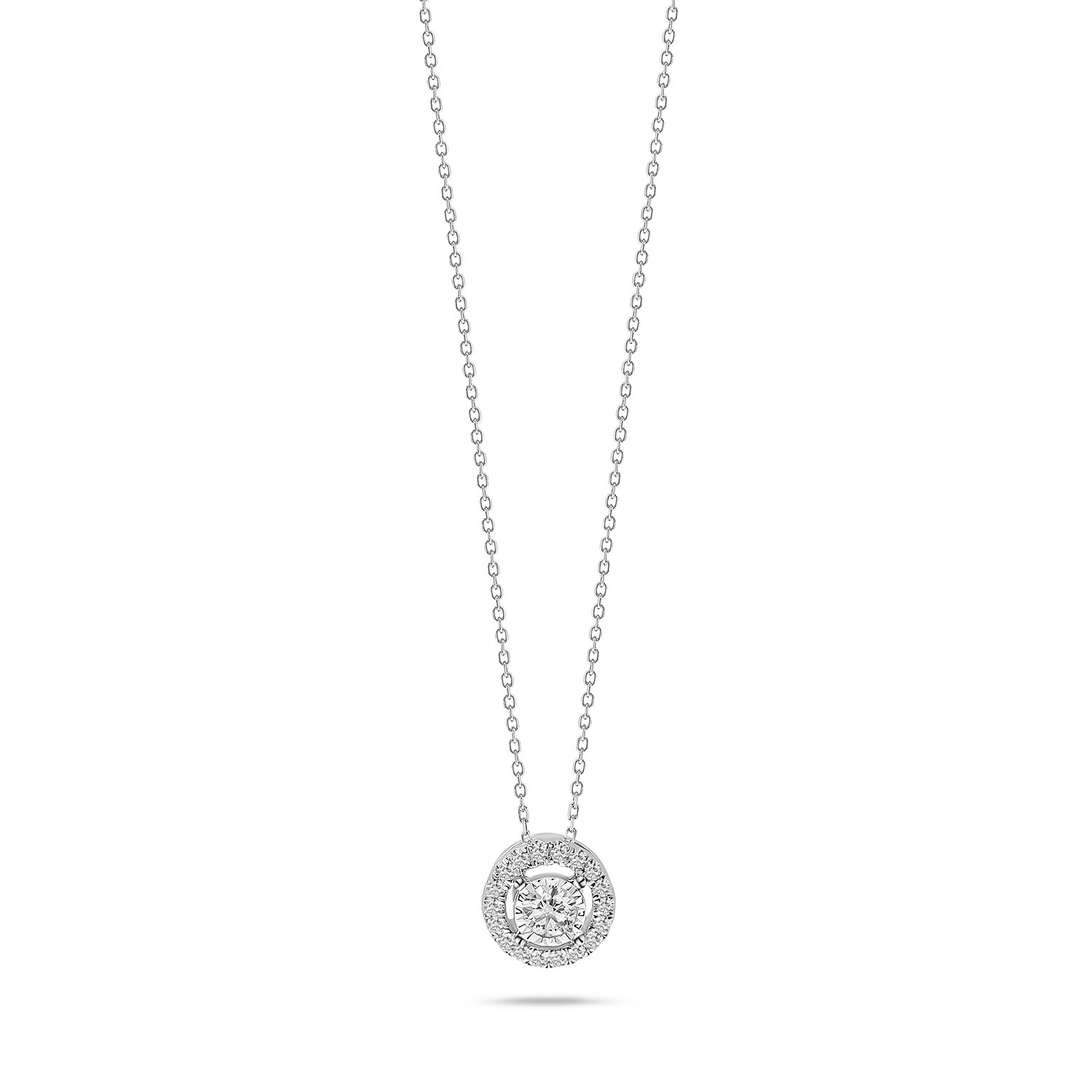 Witgouden ketting met lab grown diamanten N159-3269909000350-LG-W
