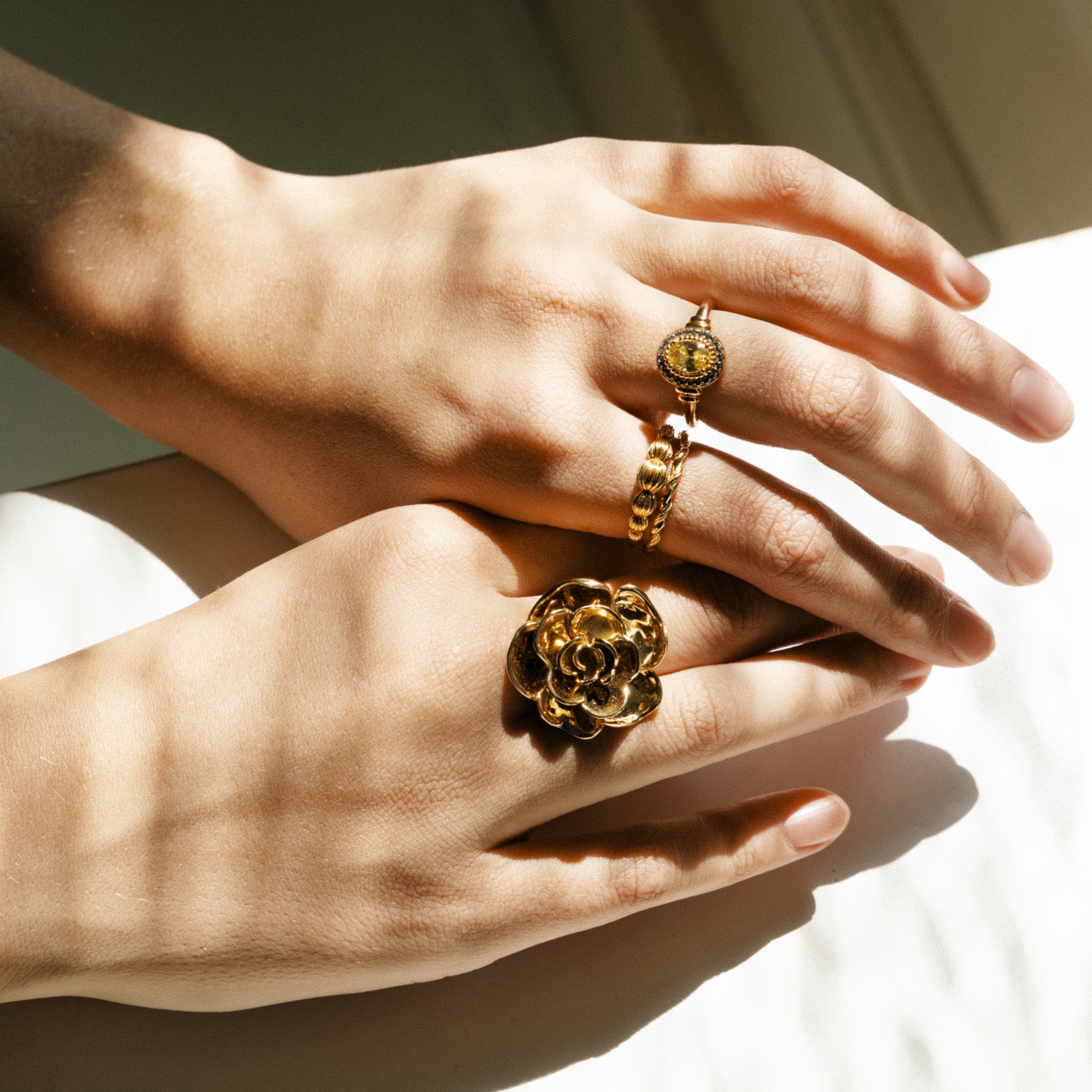 Ring met Roos - 124136Y Ring met Roos - 124136Y