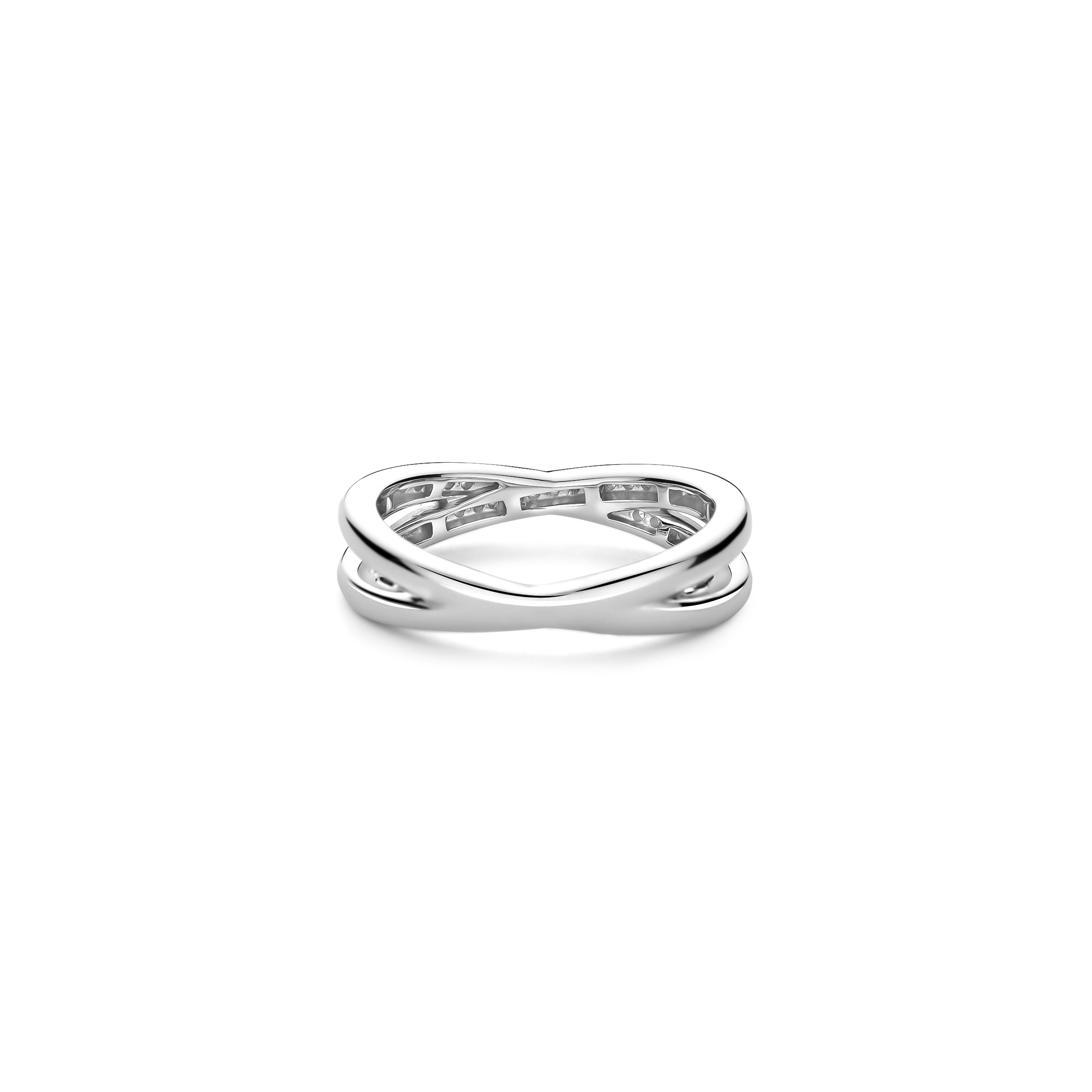 Ring sterling zilver met zirkonia - 12373ZI