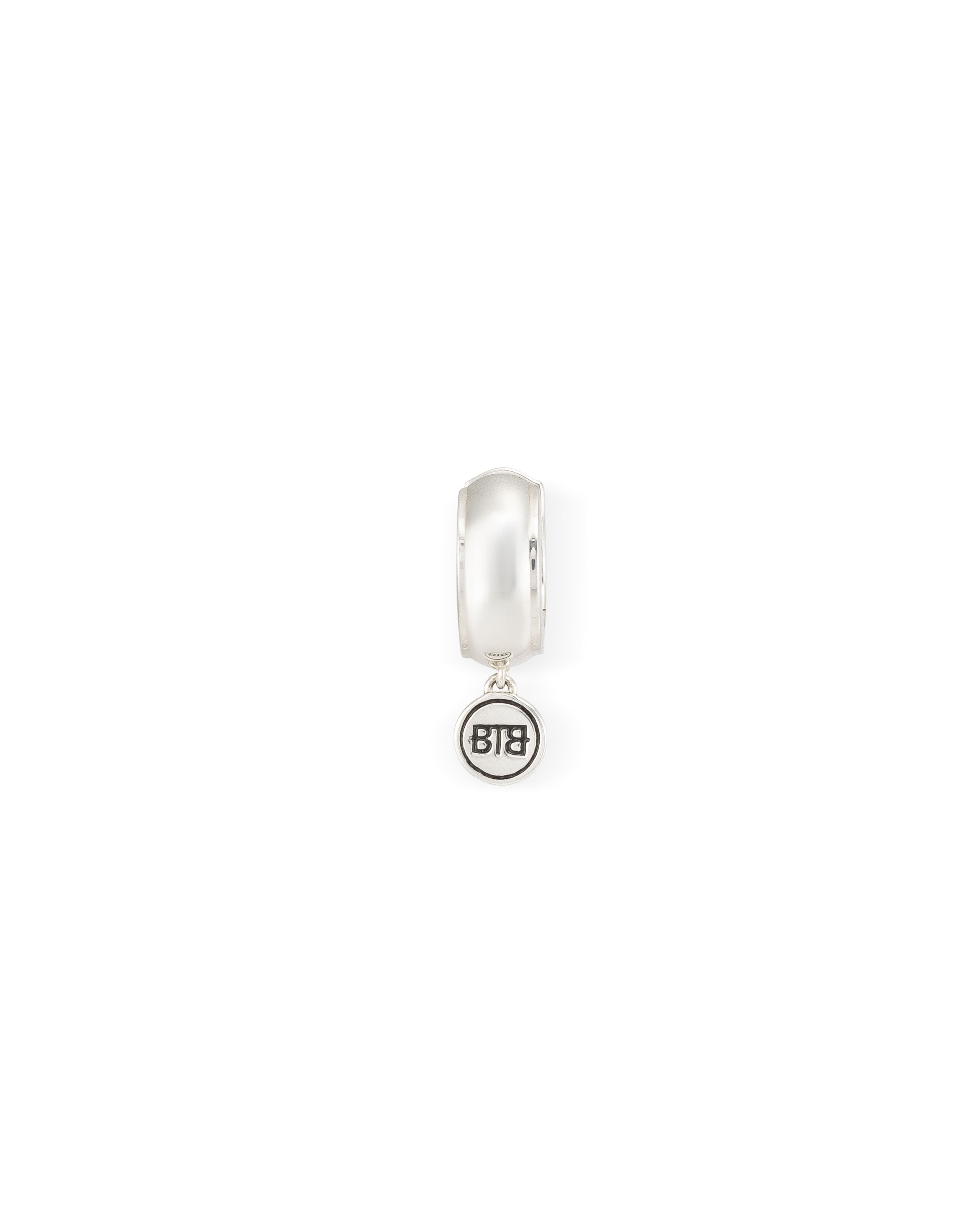 Oorring met hanger Batul enkel stuk van sterling zilver 427