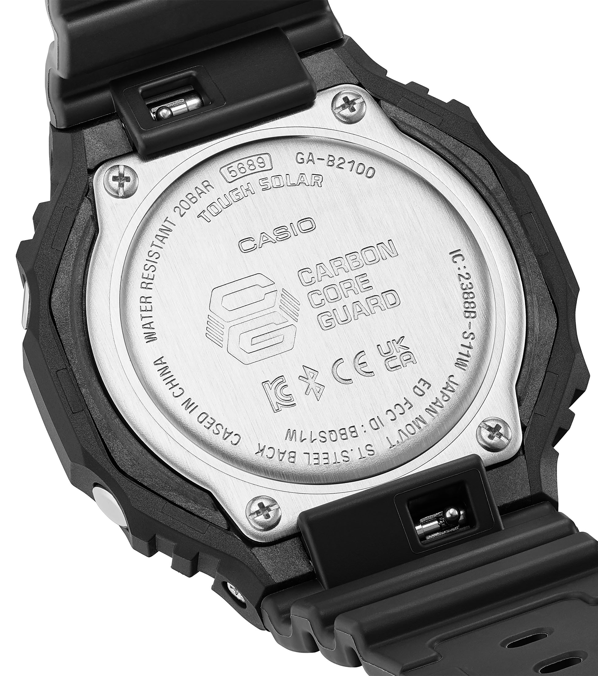Herenhorloge Classis Solar 45,5 mm GA-B2100CY-1AER Herenhorloge Classis Solar 45,5 mm GA-B2100CY-1AER