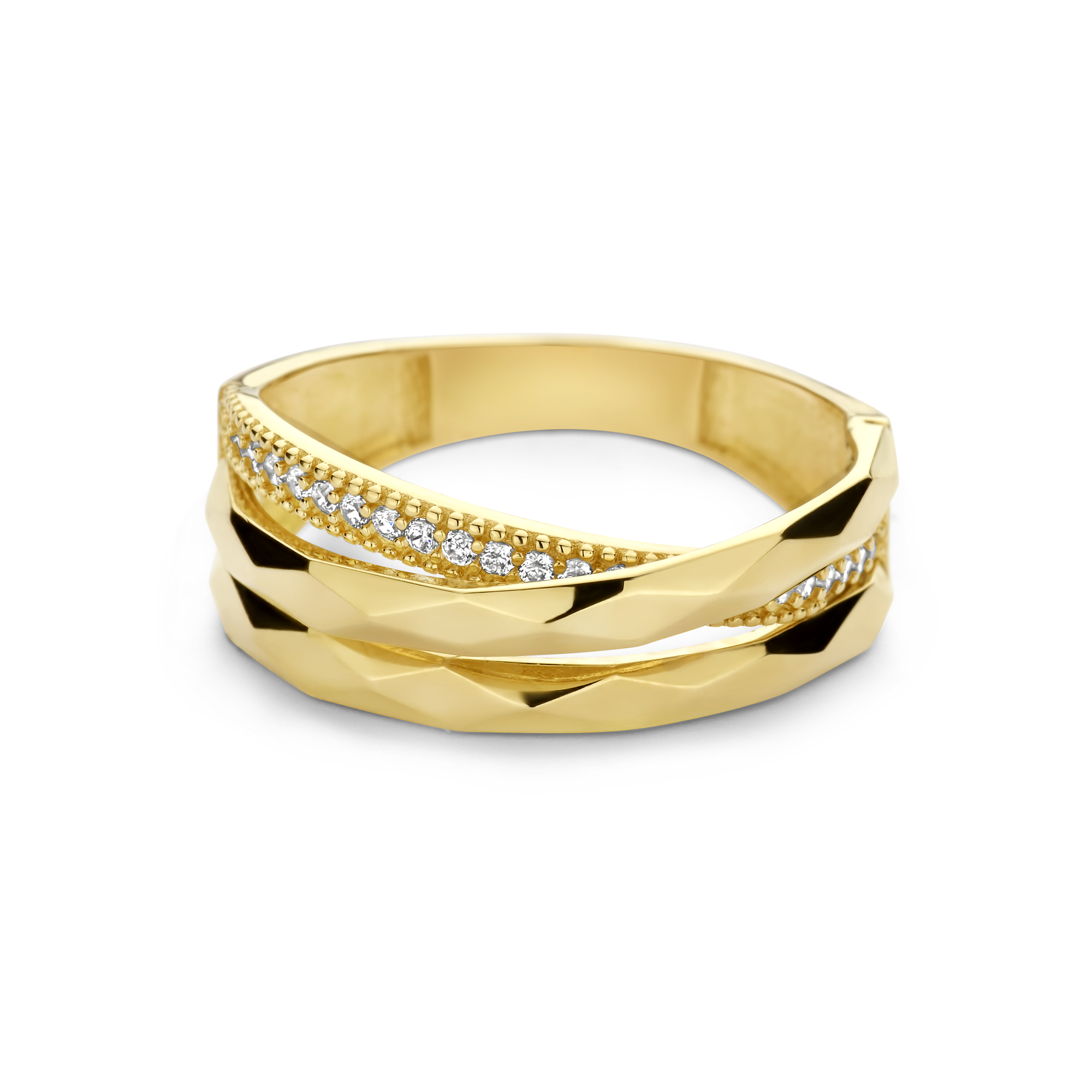 Geelgouden ring