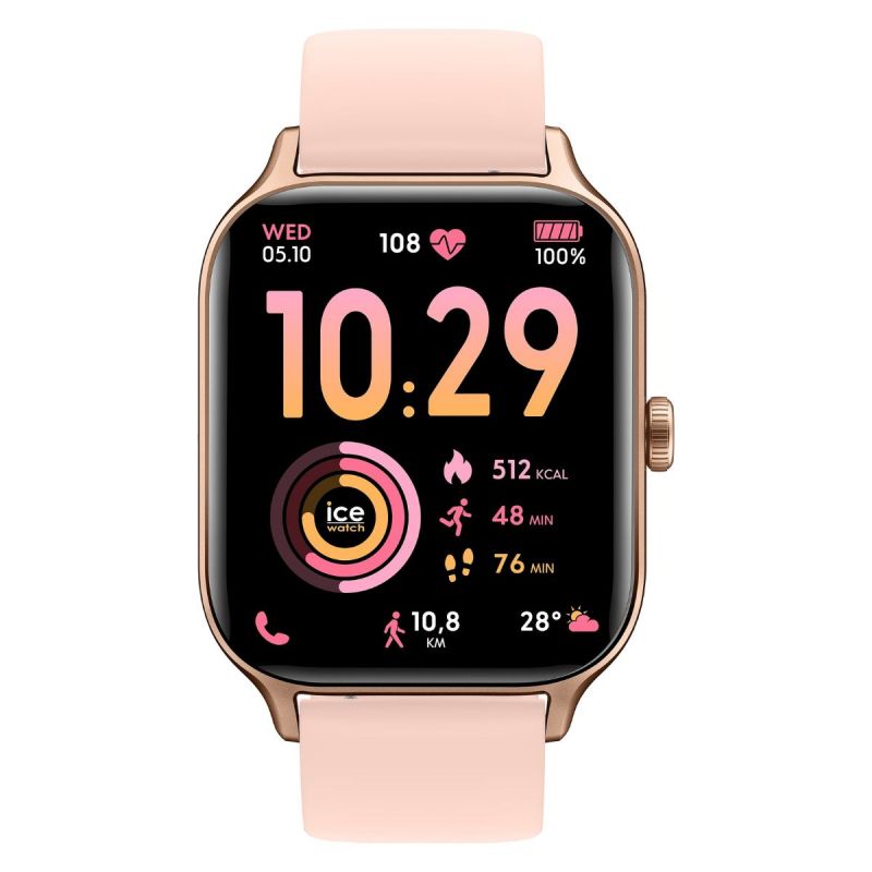ICE-WATCH - Ice smart TKS 2.0 Silver Metal - Montre connectée Argent