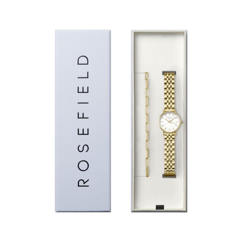 Rosefield The Octagon XS Studio horloge SWGSG-O55 • Goud • de Bijenkorf